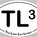 Text Later Live Longer facebook page logo