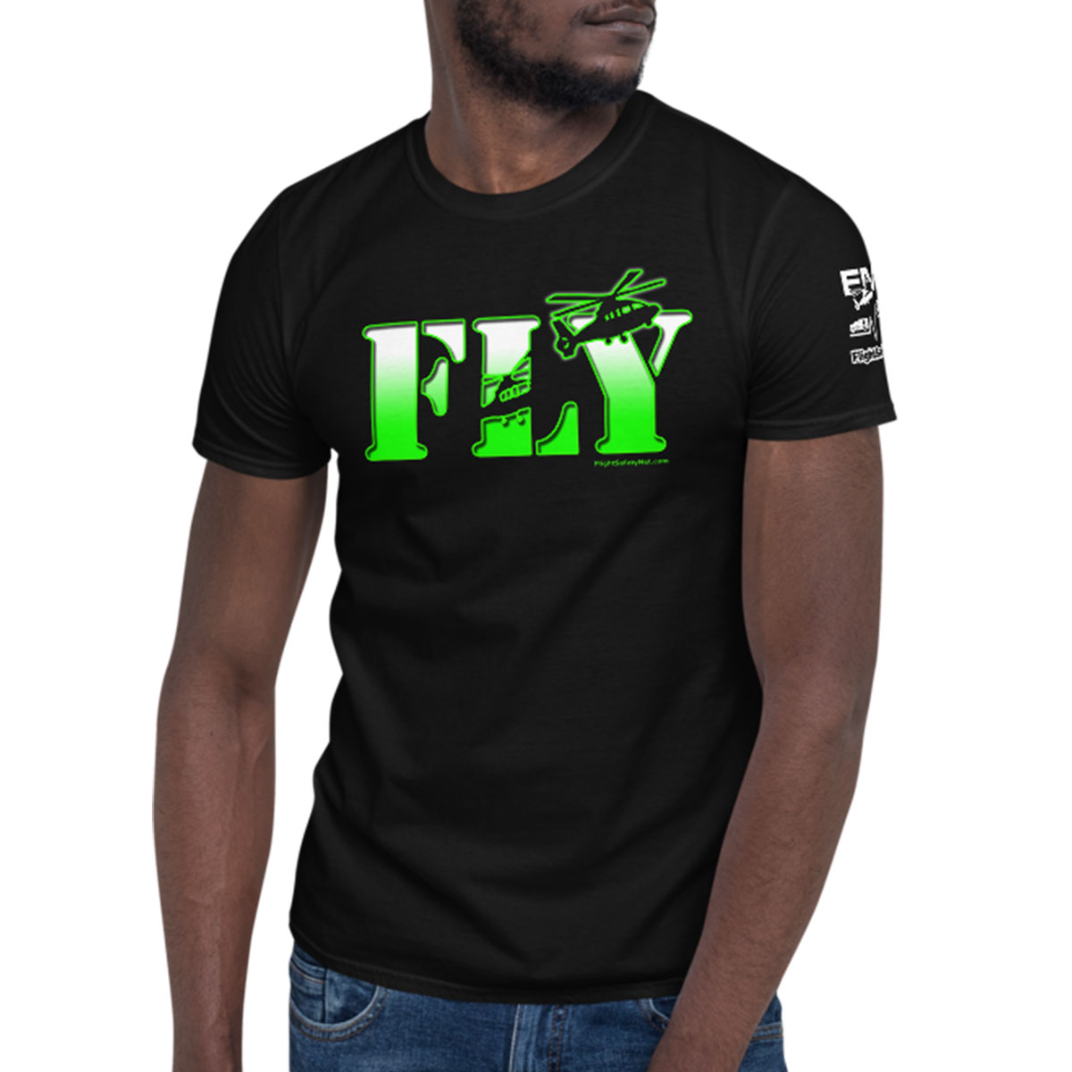 FLY Black Tshirt 1200