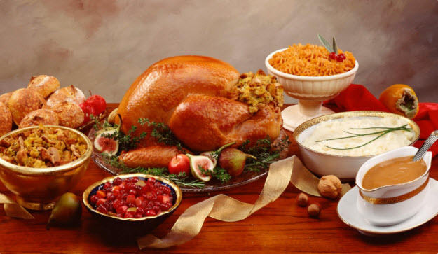 Thanksgiving Dinner Table