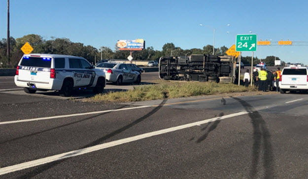 High-Speed Ambulance Chase Ends In Man's Arrest