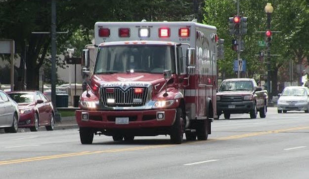 Video: Man Steals Ambulance with Paramedic, Patient inside