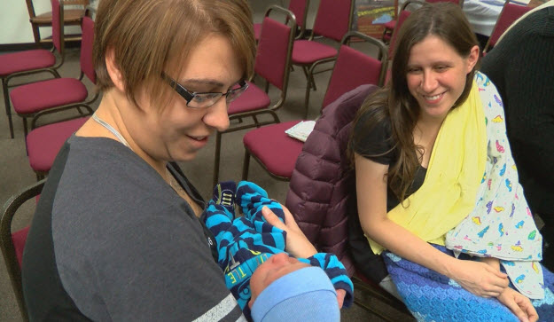 Dispatcher Meets Baby She Helped Deliver During 911 Call