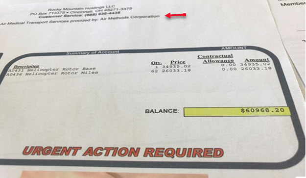 Family Shocked By 60K+ Medical Helicopter Bill