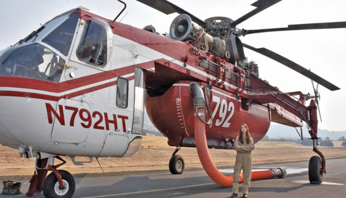 Fly Girl Fights Ferguson Fire