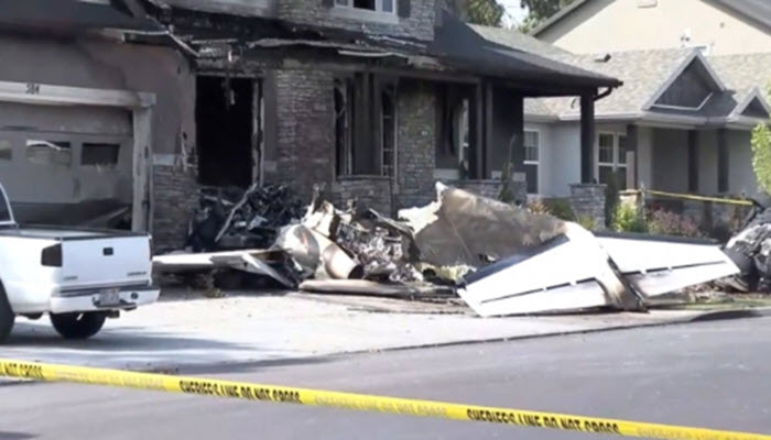 Police: Husband Flies Plane Into Home After Arrest