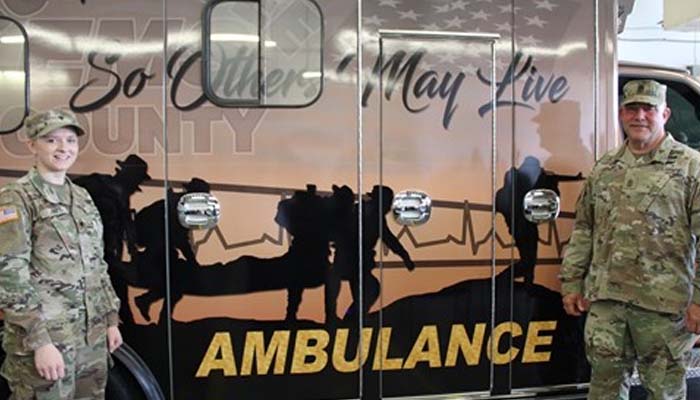 Okie EMS Honors Vets with New Ambulance