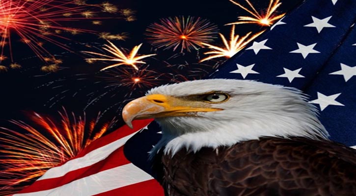Medical Helicopter Flight Crew and Live Bald Eagle Featured at Independence Day Celebration