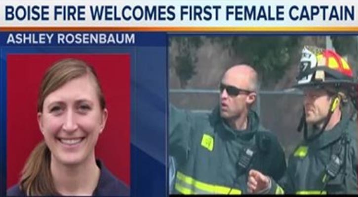 Firefighter Makes History as Town's First Female Captain