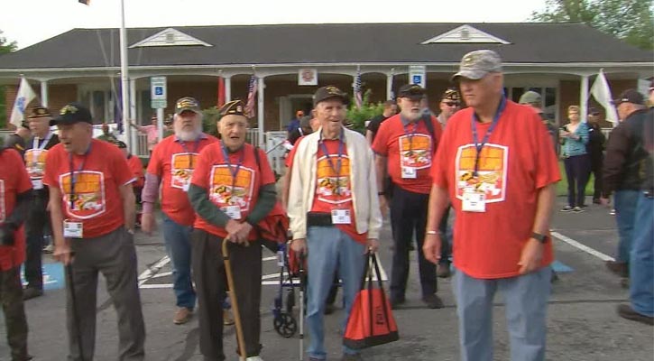 Honor Flight Maryland recognizes local veterans