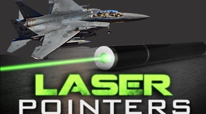 Lasers Pointed at Air Force Planes Over North Carolina