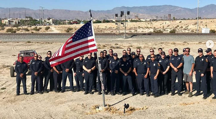 Local Firefighters Honor One of Their Own