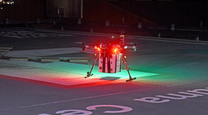 Drone Flies Kidney to Transplant Patient - first time ever