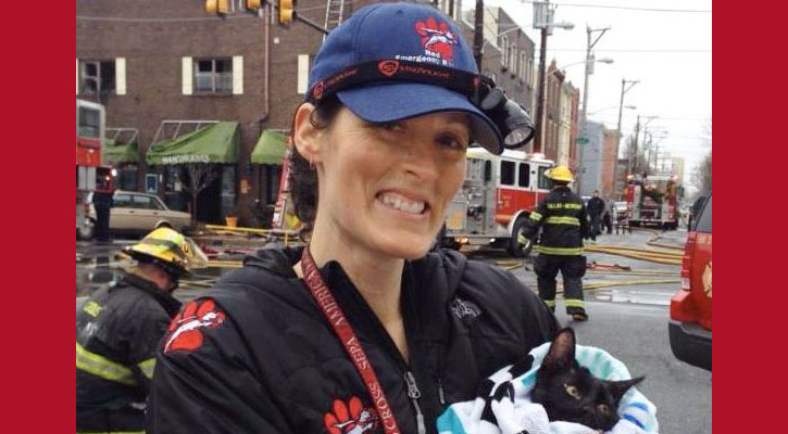 Firefighter Uses Skills to Rescue Animals