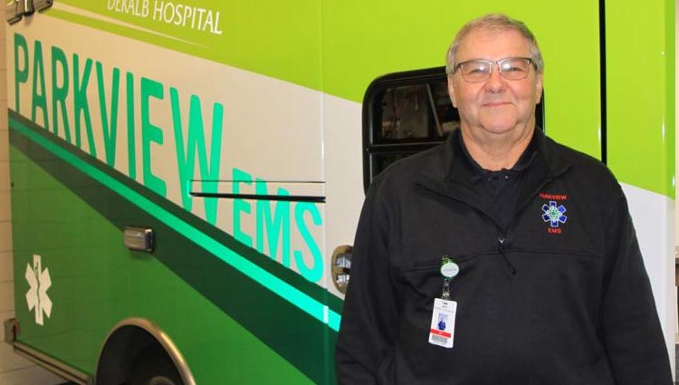 Paramedic Jerry Schwartz